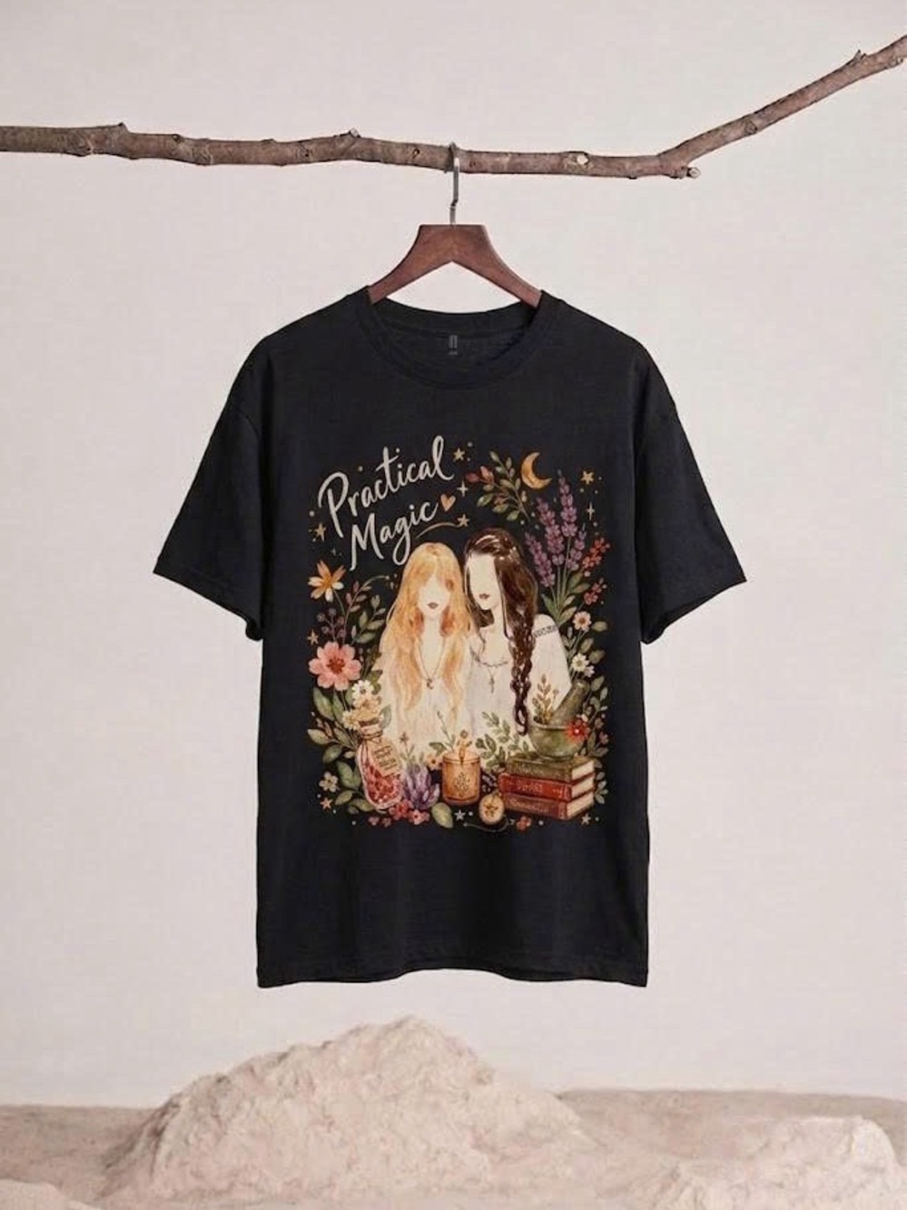 Practical Magic Graphic Tee - Black